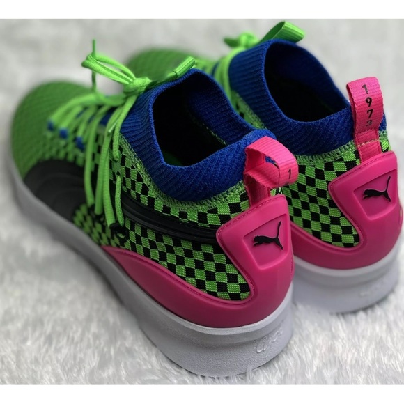 New Puma Basketball Clyde Court Summertime Green Men Sneakers 192893-01 Size 11 - Picture 8 of 8